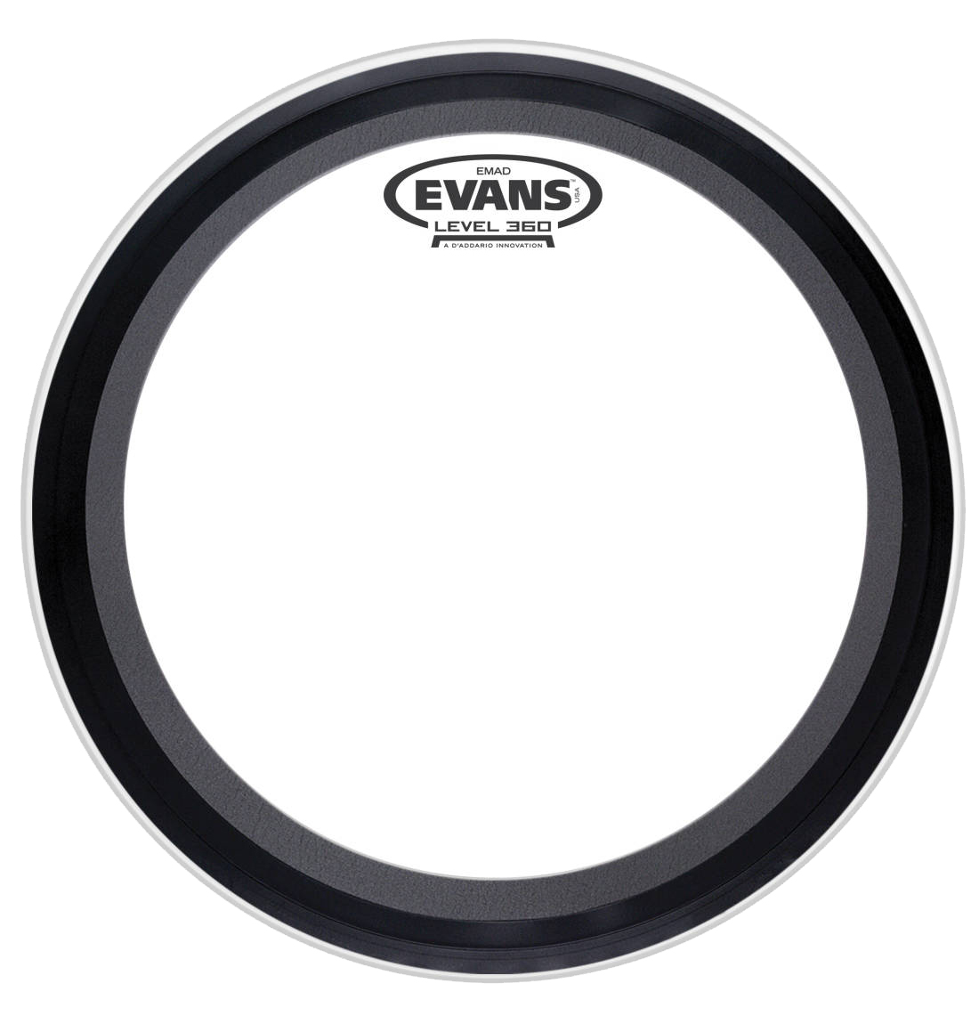 Evans EMAD Batter Coated White Drumhead
